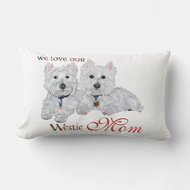 West Highland Terriers mors dag Lumbarkudde (Framsida)