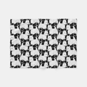 West Highland White Terrier Fleecefilt