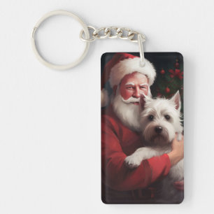 West Highland White Terrier Jultomten Jul