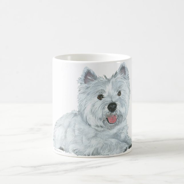 West Highland White Terrier Kaffemugg (Center)