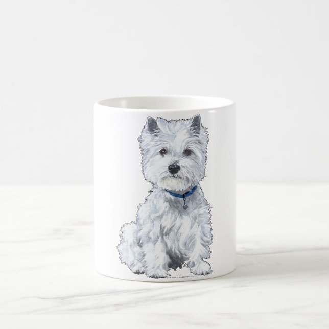 West Highland White Terrier Kaffemugg (Center)
