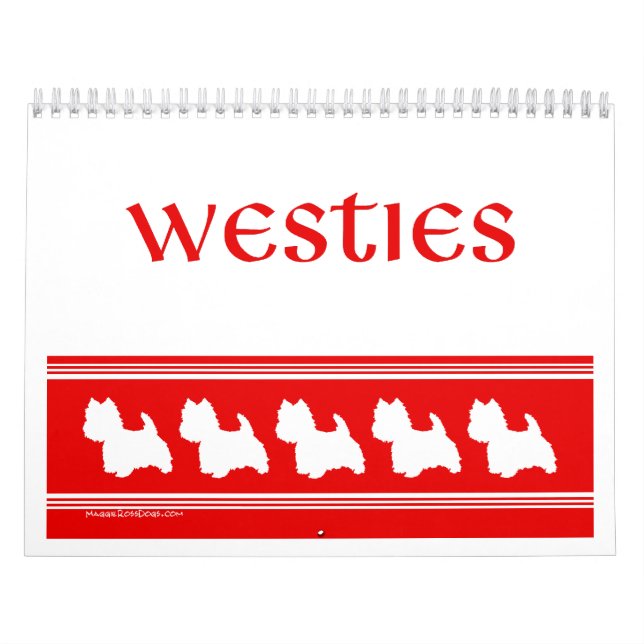 West Highland White Terrier KALENDER (Omslag)