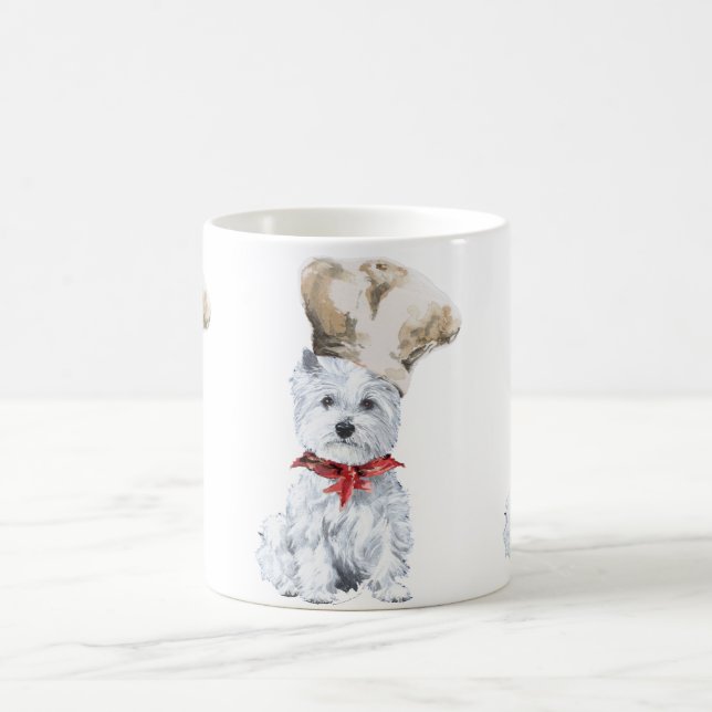 West Highland White Terrier Kock Kaffemugg (Center)