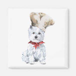 West Highland White Terrier Kock Magnet