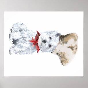 West Highland White Terrier Kock Poster