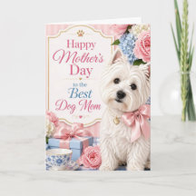 West Highland White Terrier Morsdagskort