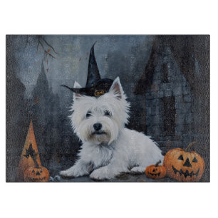 West Highland White Terrier Pumpa Halloween