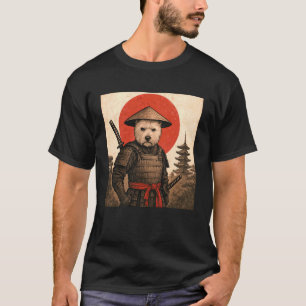 West Highland White Terrier Samurajkrigare Japan T Shirt