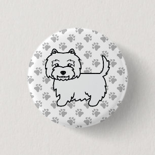 West Highland White Terrier Serieteckning Hund & T Knapp