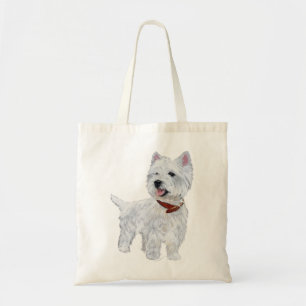 West Highland White Terrier Tygkasse