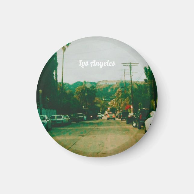 West Hollywood, Los Angeles, Kalifornien Magnet (Framsidan)