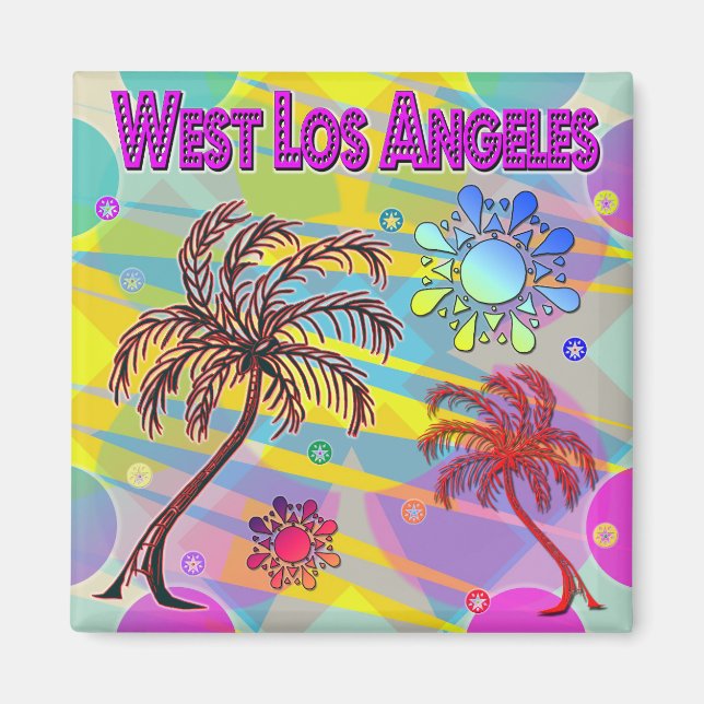 West Los Angeles Happy and Hope Magnet (Framsidan)