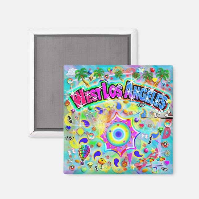 West Los Angeles Mystic Dans Magnet (Front/Back)