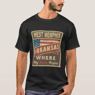 WEST MEMPHIS, AR Det är där min berättelse börjar T Shirt