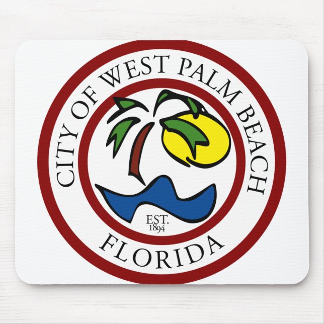 West Palm Beach Florida Musmatta (Framsidan)