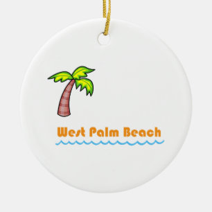 West Palm Beach Julgransprydnad Keramik