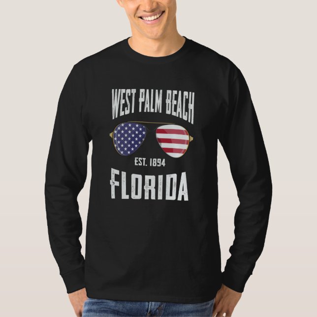 West Palm Beach T Shirt (Framsida)