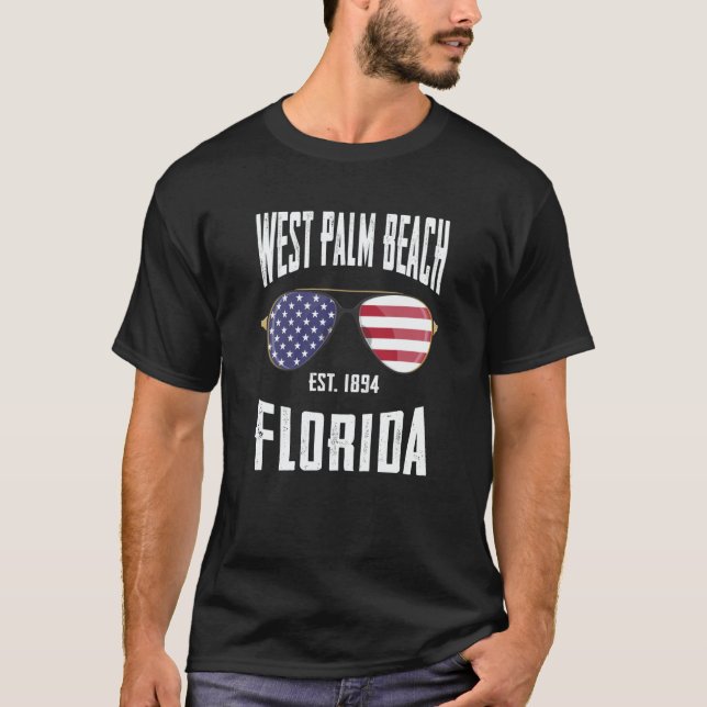 West Palm Beach T Shirt (Framsida)