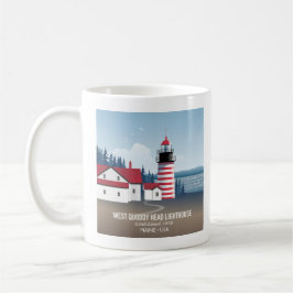 West Quoddy Head Fyren Kaffemugg