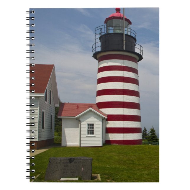 West Quoddy Head Lighthouse State Park är Anteckningsbok (Framsidan)