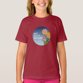 West Seattle Indivisible Barn Blomster t-shirt