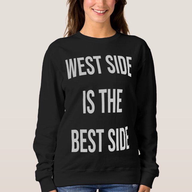 West Side är den bästa sidan Manhattan Pride Upper T Shirt (Framsida)