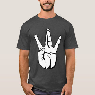 West Side Hand Sign Hip Hop retro T Shirt