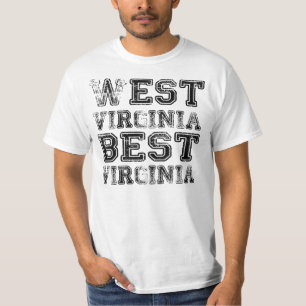 West Virginia bäst Virginia T-shirt