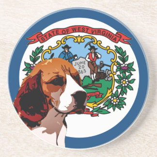 West Virginia Beagle Underlägg Sandsten