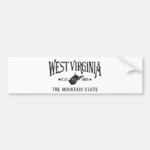 West Virginia Bildekal