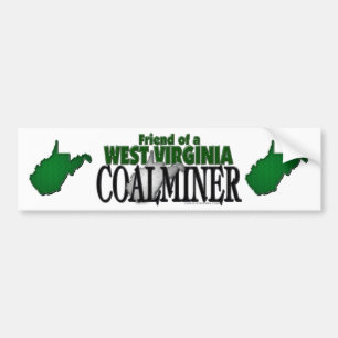 West Virginia Coalminer Bildekal