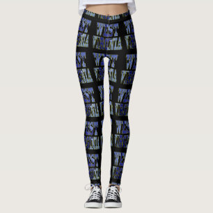 West Virginia damasker Leggings