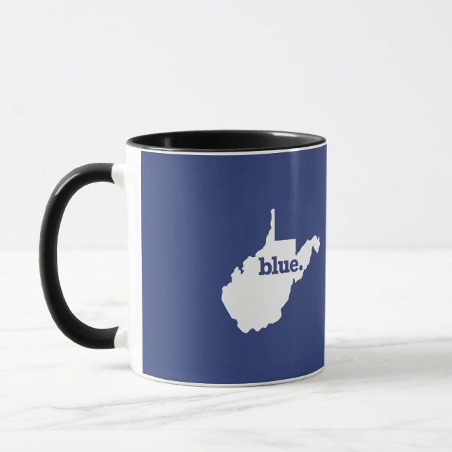 West Virginia demokrat Mugg (Vänster)