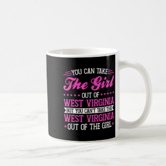 West Virginia Flickan Kan Inte Ta Ut West Virgini Kaffemugg