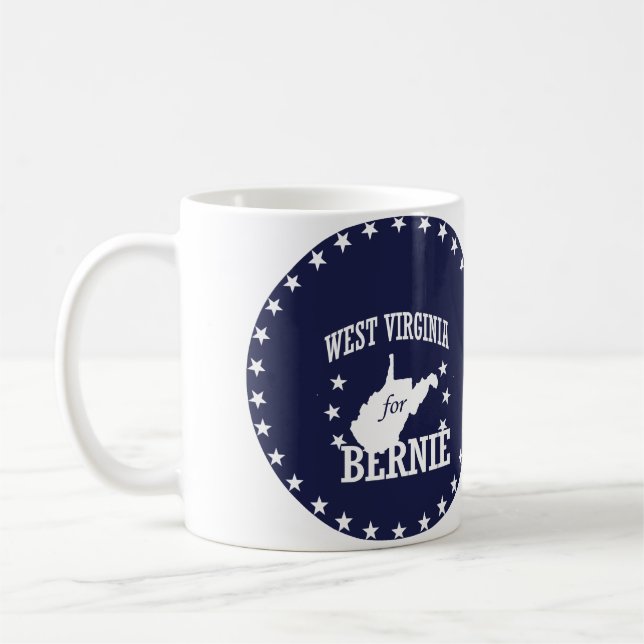 WEST VIRGINIA FÖR BERNIE SLIPMASKINER KAFFEMUGG (Vänster)