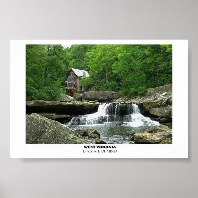 West Virginia Grist mill Poster (Framsidan)