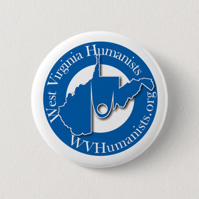 West Virginia Humanists knäppas Knapp (Framsida)