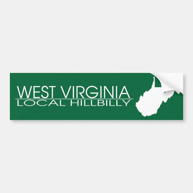 West Virginia lokalbondlurk, Marshall färger Bildekal (Framsidan)