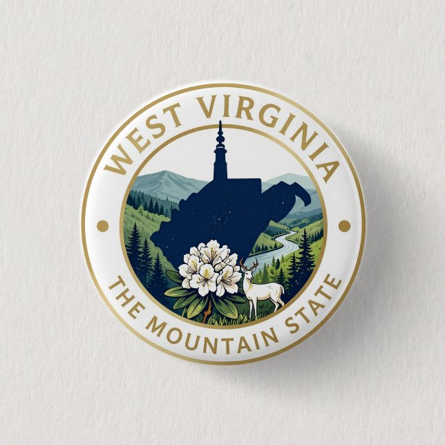 WEST VIRGINIA Mountain State Heritage Knapp (Framsida)