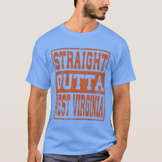 West Virginia Rak ut ur West Virginia Vintage T Shirt