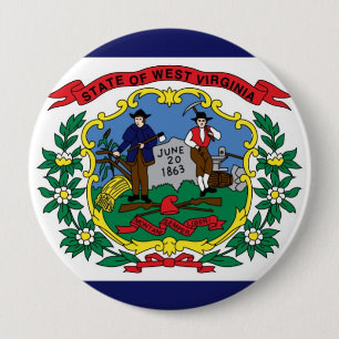 West Virginia statlig flagga Knapp
