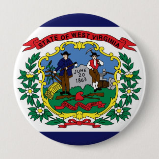 West Virginia statlig flagga Knapp