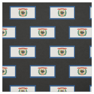 West Virginia statlig flagga Tyg