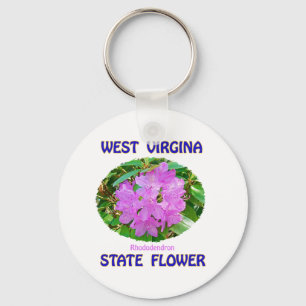 West Virginia statliga blommaT-tröja & gåvor Nyckelring
