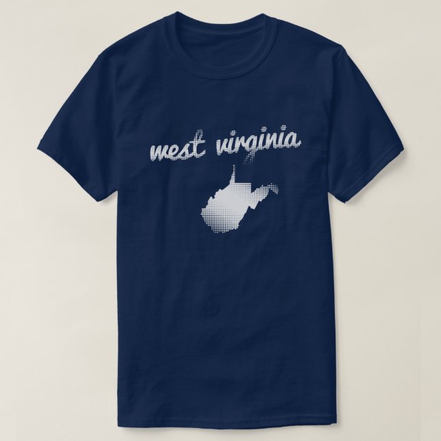 West Virginia Tee Shirt (Design framsida)