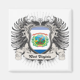 West Virginia vapensköld Magnet