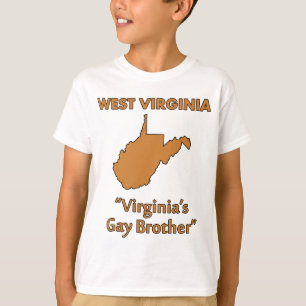 West Virginia - Virginias homosexuelle bror Tee Shirt