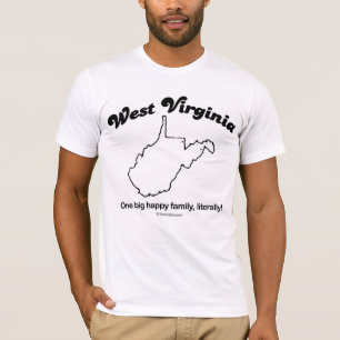 WEST VIRGINIA - "WEST VIRGINIA STATLIG MOTTO" TEE SHIRT