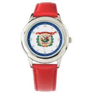 West Virginias delstatsflagga Armbandsur