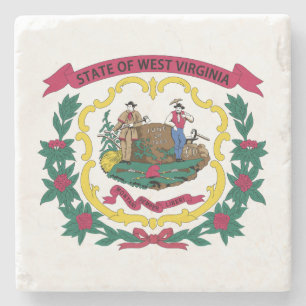West Virginias delstatsflagga Stenunderlägg